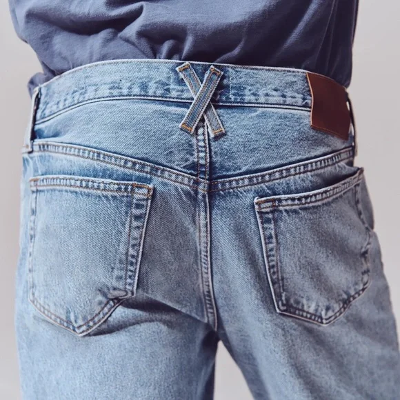 NWT ALEX MILL ORIGINAL 5 POCKET JEANS VINTAGE LIGHT INDIGO 34